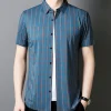 🔥2025 New Arrival🔥 Men's Cooling Plaid Short Sleeve Button-Down Shirt