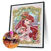 Disney Princess Ariel-Partial Special Shaped Diamond Painting 30*40CM