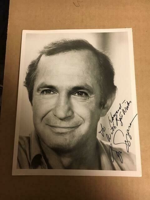 Ben Gazzara Actor Signed 8x10 Vintage Photo Poster painting JSA Precertified