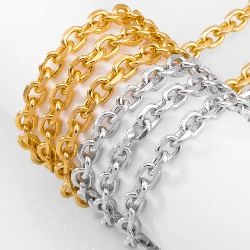 1 M Per Pack A Pack Of 2 M Alloy 7.5mm Diameter Jewelry Accessories Chain