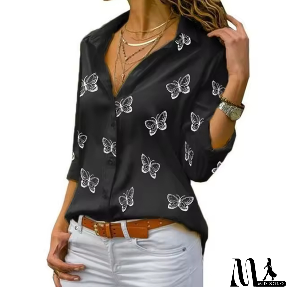 MidiSono - Effortless and Trendy winter Blouse