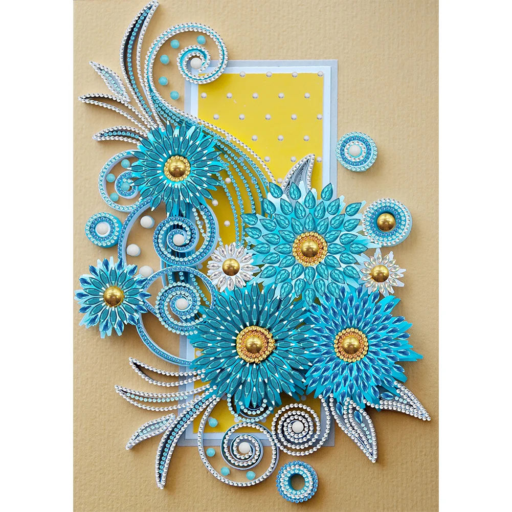 Diamond Painting - Special Shaped Drill - Flower(30*40cm)