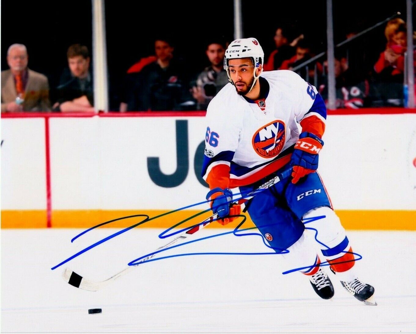 JOSH HO-SANG autographed SIGNED NY NEW YORK ISLANDERS 8X10 Photo Poster painting