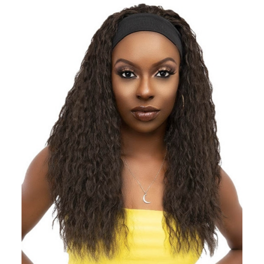 Janet Collection Crescent Band Premium Synthetic Wig - Etta