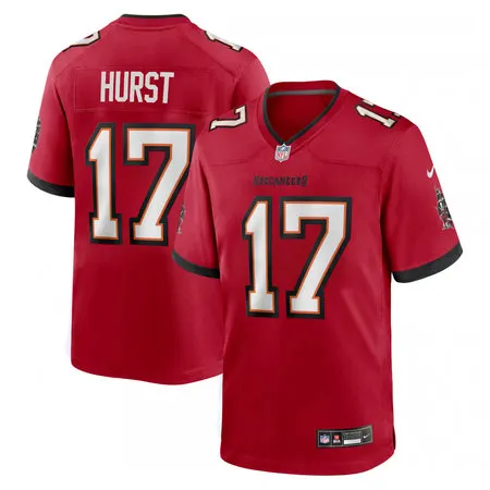 Youth Tampa Bay Buccaneers #17 John Hurst Nike Red Game Jersey
