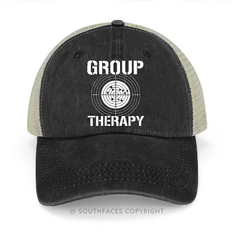 Group Therapy Target Print Trucker Cap
