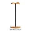 Headphone Stand with Solid Wooden Base Desktop Gaming Earphone Holder Anti-Slip for Organizing All Headphones Accessories