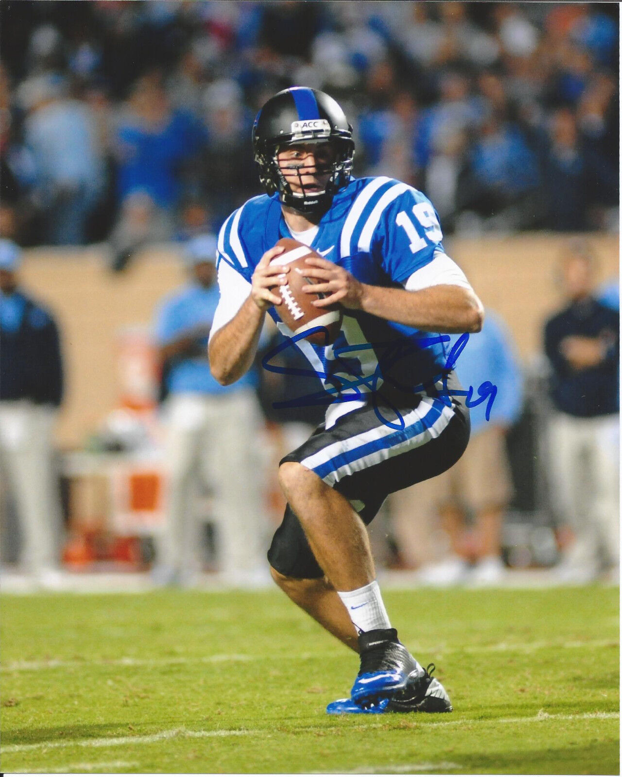 DUKE BLUE DEVILS SEAN REN SIGNED 8X10 Photo Poster painting W/COA NFL DRAFT SHAUN C