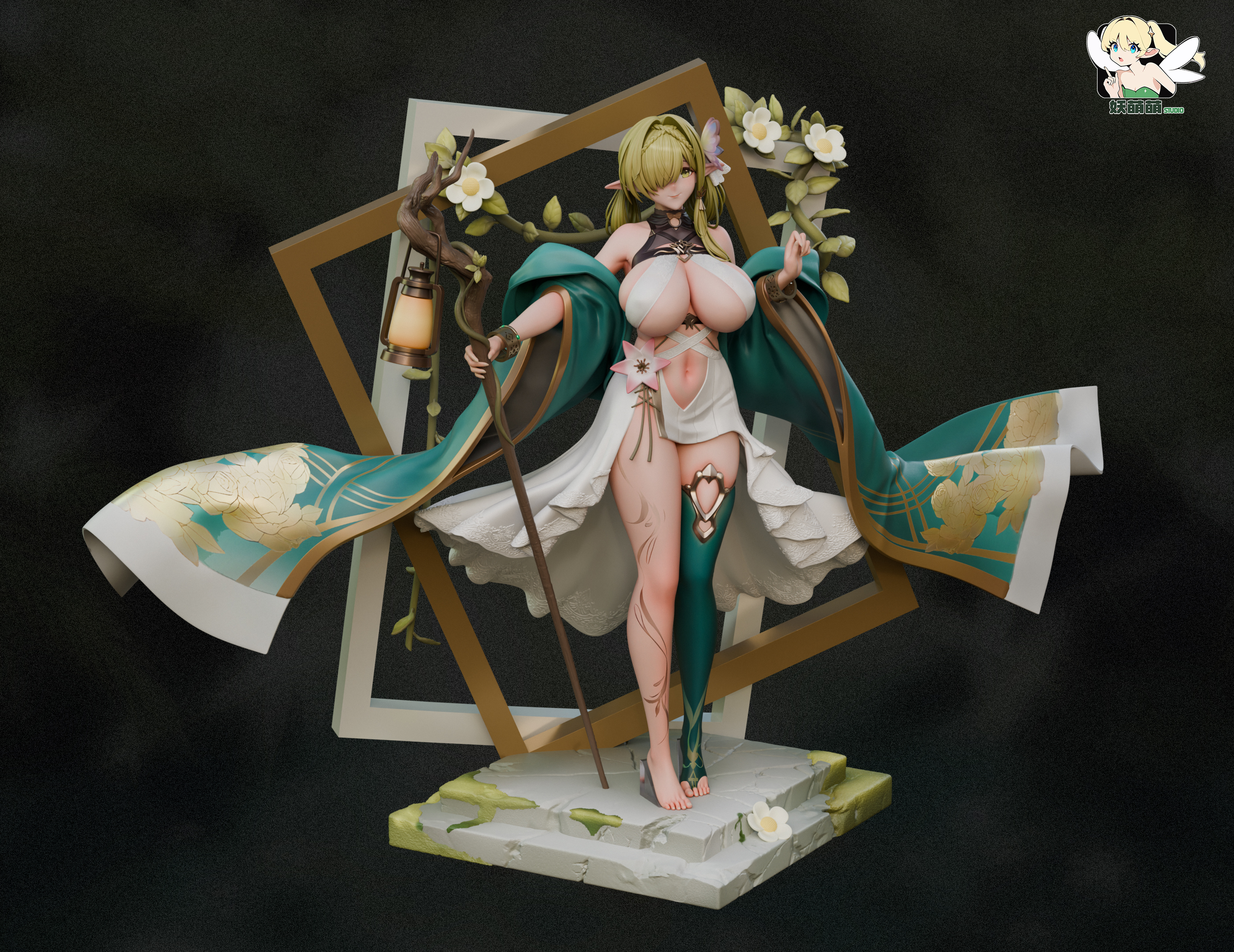 YaoMengMeng Studio - Azur Lane De Zeven Provinciën 1/6 Statue(GK)-