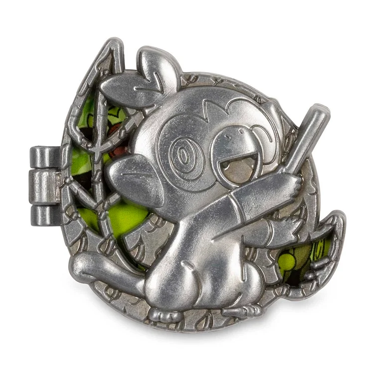 Grookey, Thwackey & Rillaboom Evolution Pokémon Pin