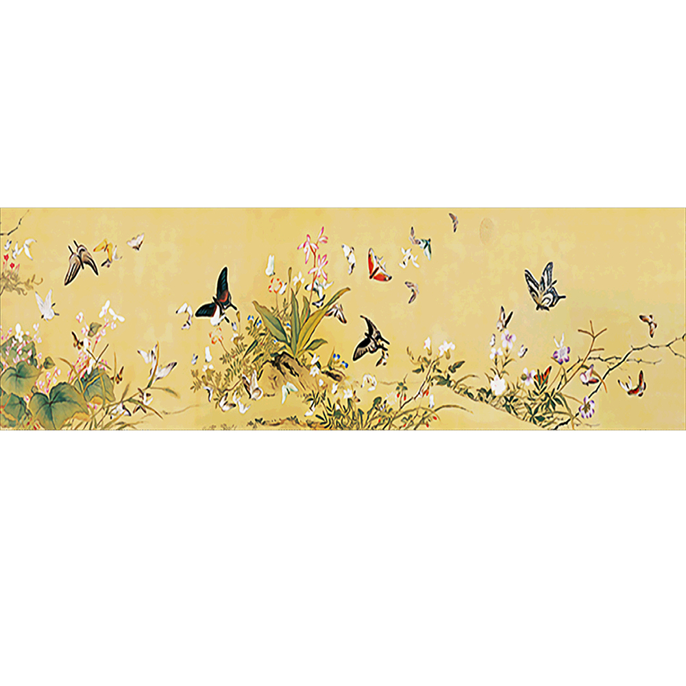 

80*30CM - Round Drill Diamond Painting - Flying Bird, 501 Original