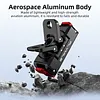 Magnetic Quick Release Mount for DJI Osmo 360/Action 5 Pro/Action 4/3 Aluminum Alloy Extension Base Bracket with 1/4in Threaded Hole for Tripods Selfie Sticks Vlogging