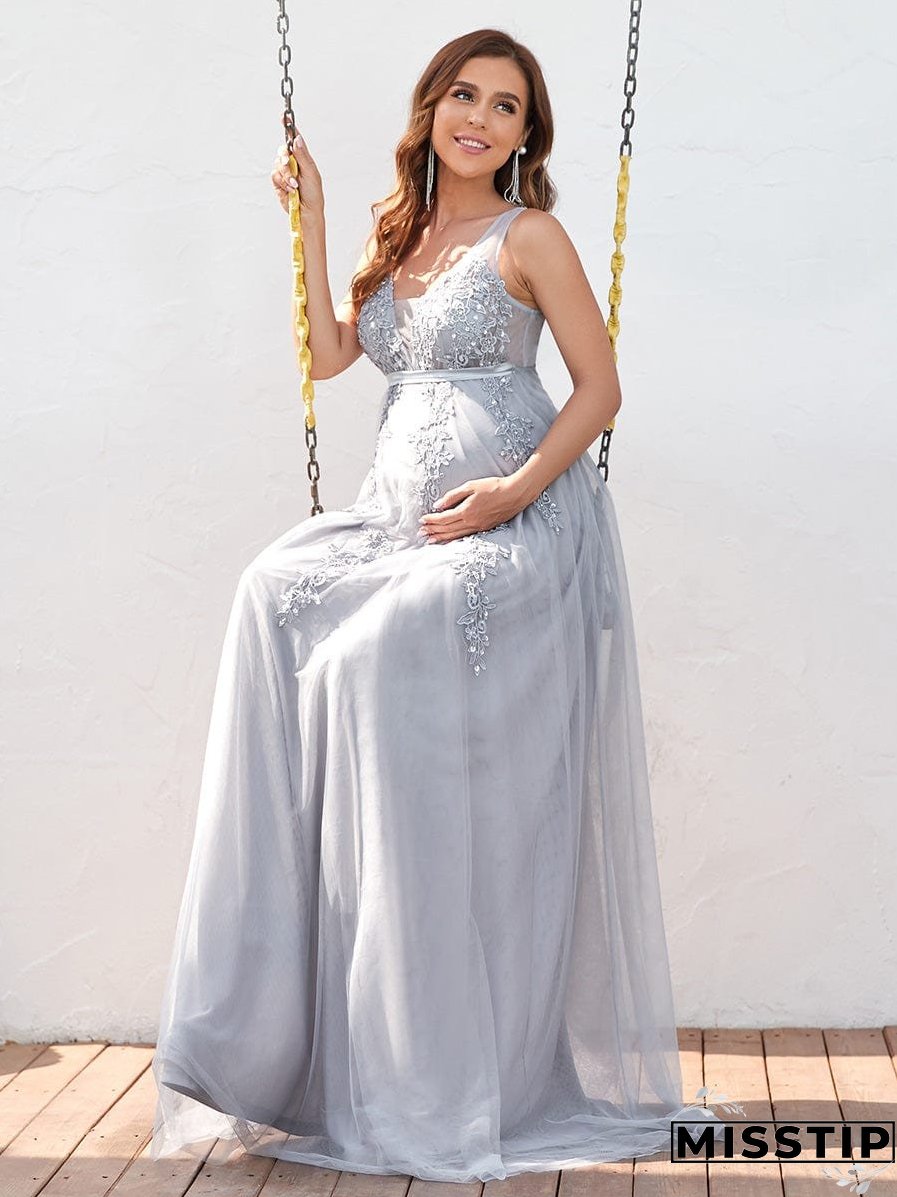 Casual Maternity Corduroy Dress