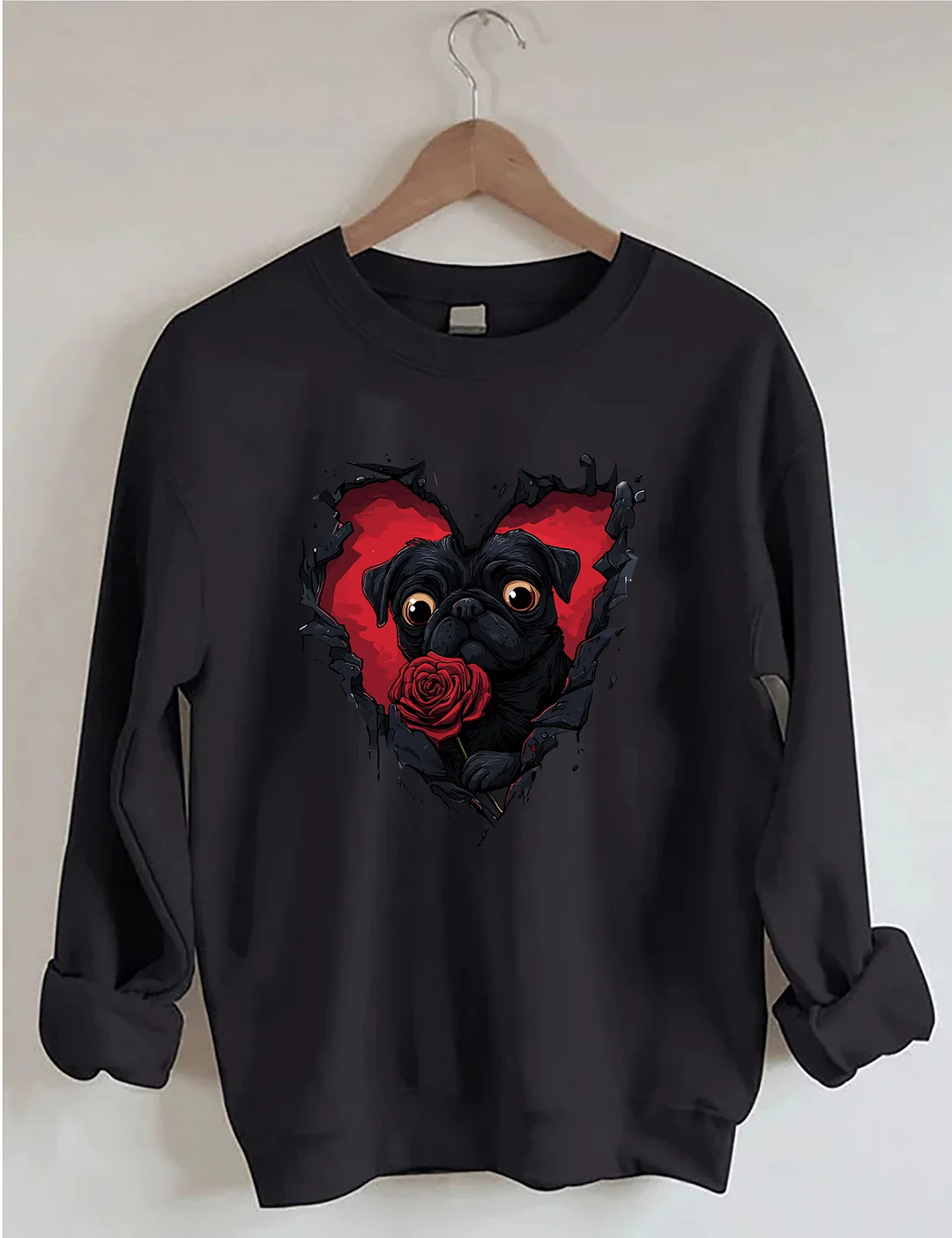 Dog Lover Valentine Sweatshirt