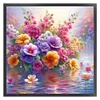 Fantasy Flowers-11CT Stamped Cross Stitch 40*40cm/15.75*15.75in tapestrymarket