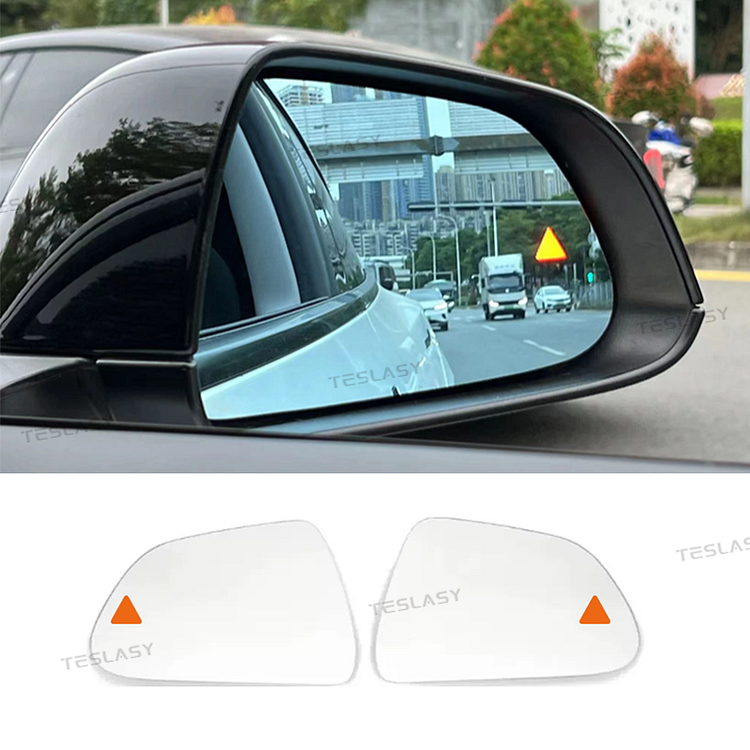 Teslasy Model 3/Y Rearview Mirror BSD Blind Spot Monitoring System (Mirror Replacement)