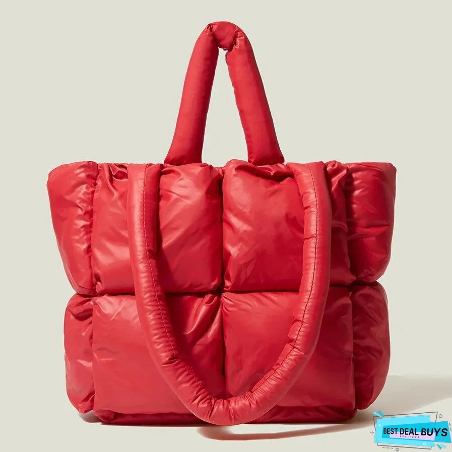 Eva Puffy Tote Bag