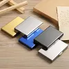 Porte-cartes en m&eacute;tal ultra fin, anti-d&eacute;magn&eacute;tisation