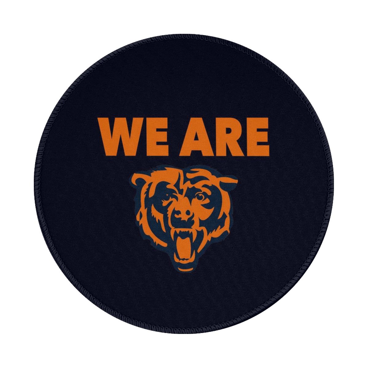 We Are Chicago Bears Round Non-Slip Thick Rubber Modern Gaming Mousepad