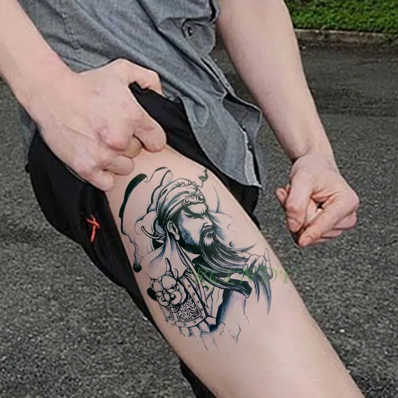 Waterproof Temporary Tattoo Sticker skull sword angel wings broken heart tatto flash tatoo fake tattoos for lady men women