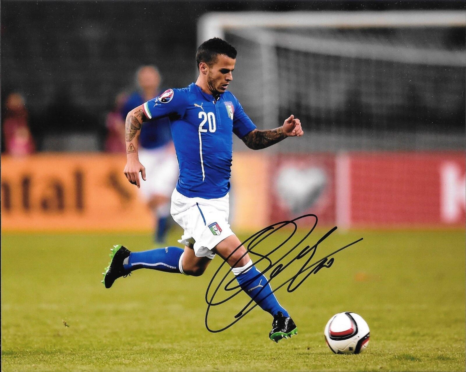 TORONTO FC SEBASTIAN GIOVINCO HAND SIGNED ITALY 8X10 Photo Poster painting W/COA