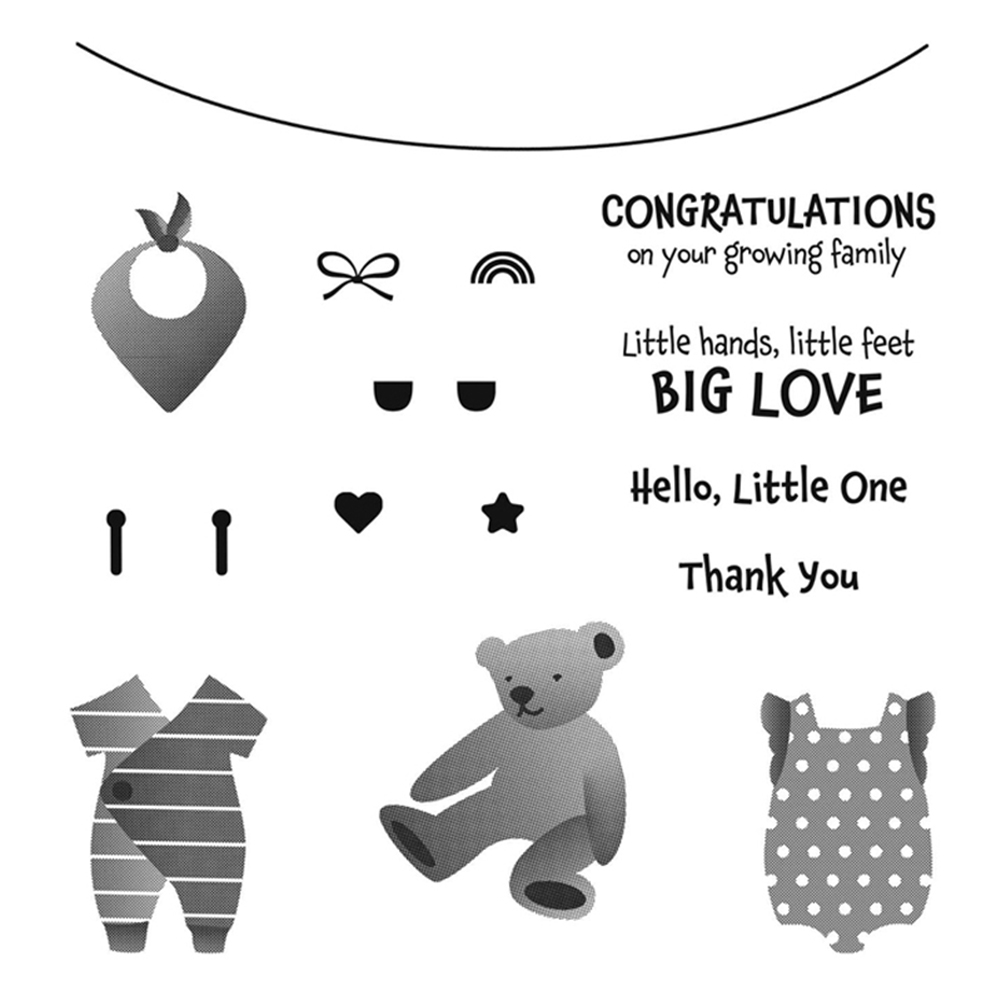 

Bear Clothe (Seal) - Paper Craft Cutting Dies, 501 Original