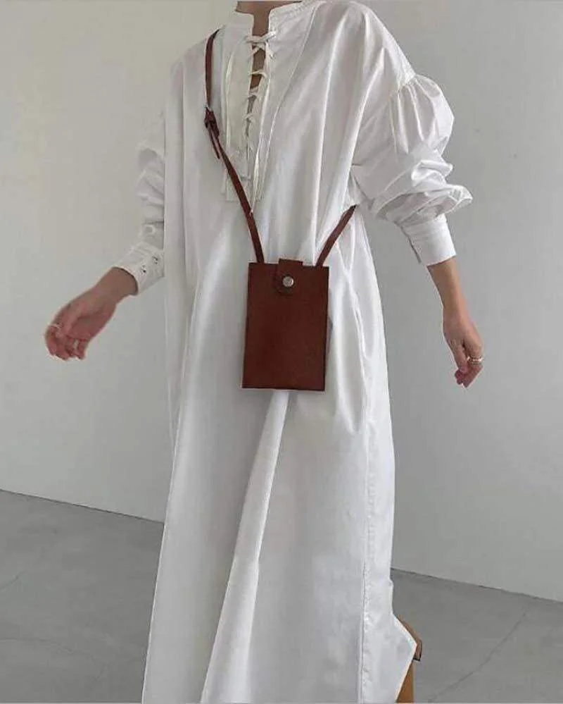 Stylish Two-Way Long Dress