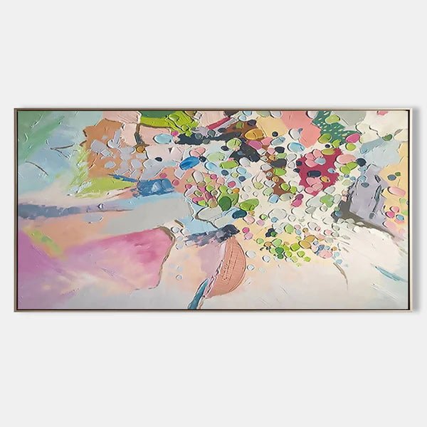 Arabelart AR060 Framed Canvas Art - Hand-Painted Masterpiece