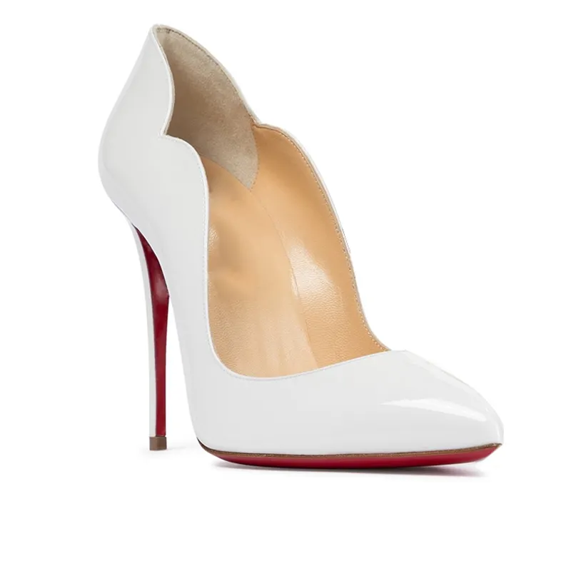 120mm Women's High Heels Party Wedding Stilettos Patent Red Bottom Pumps-vocosishoes