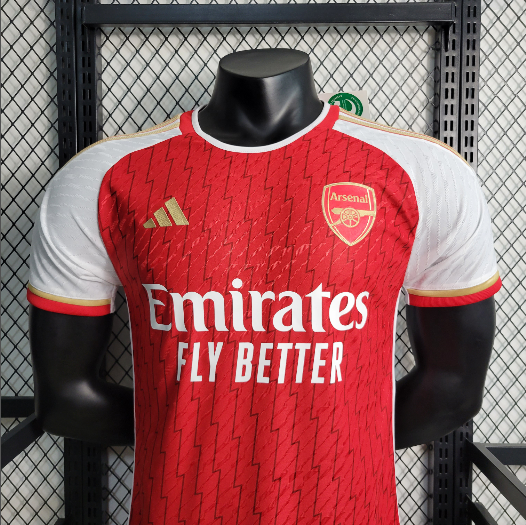2023-2024 Arsenal Home Player Version Men's Football T-Shirt