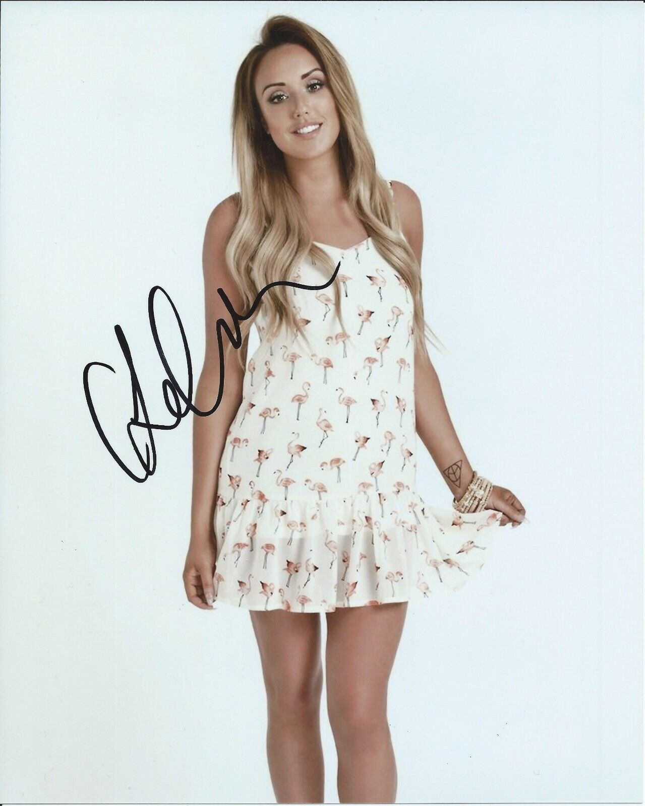 Charlotte Crosby autograph - signed Photo Poster painting - Geordie Shore