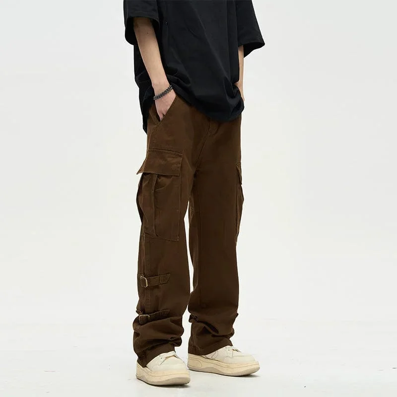 Aonga 10047 Strap Cargo Pants aonga