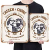 Cheech & Chong- Metal Tin Signs(8*12Inch/12*16Inch)