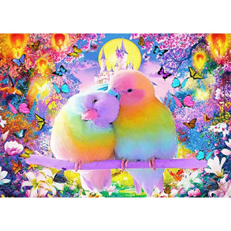 Parrot   Diamond Painting 40*30CM