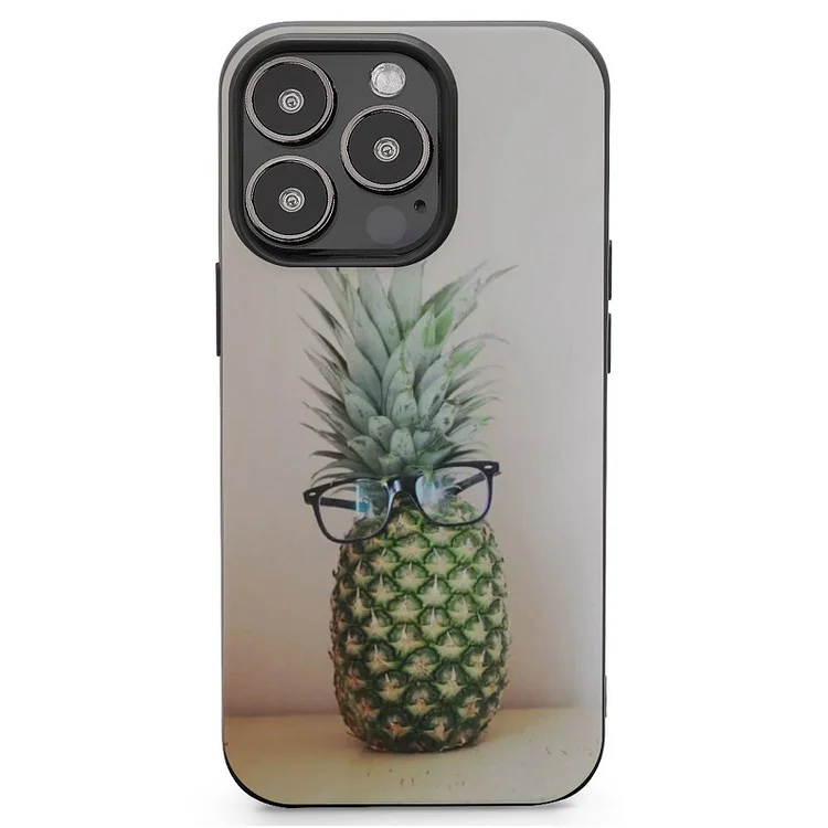 Mr. Pineapple Mobile Phone Case Shell For IPhone 13 and iPhone14 Pro Max and IPhone 15 Plus Case - Heather Prints Shirts