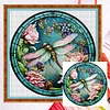 Dragonfly - 14CT Counted Cross Stitch 40*40cm/15.75*15.75in