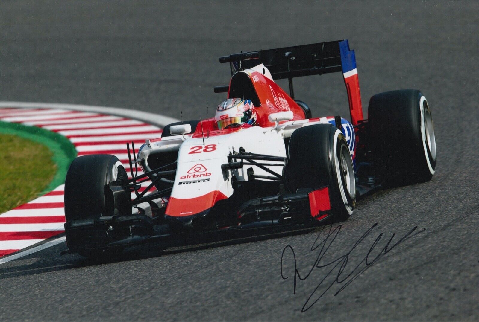 Will Stevens Hand Signed 12x8 Photo Poster painting F1 Autograph Manor Marussia 31