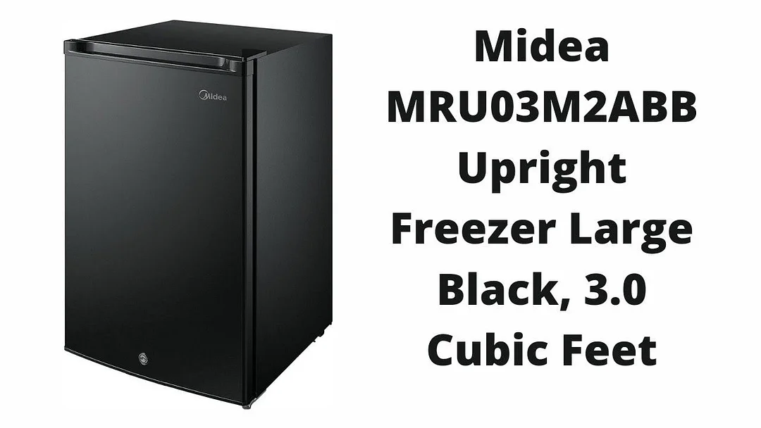 Midea MRU03M2ABB Upright Freezer