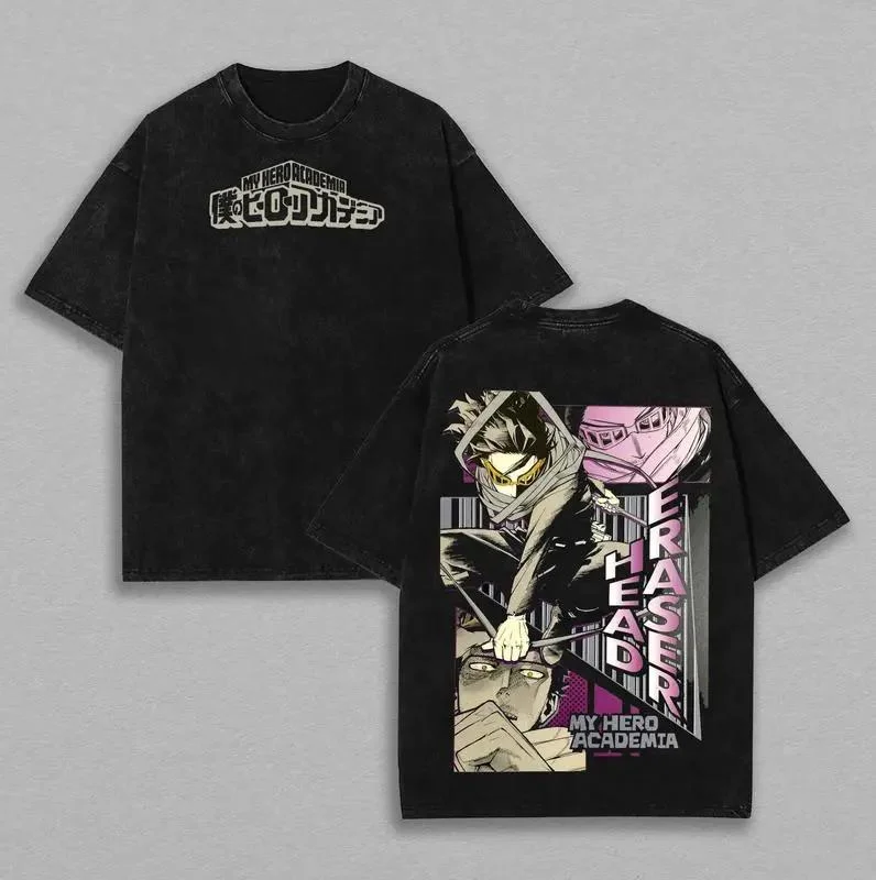 My Hero Academia Printed Unisex Washed T-Shirt