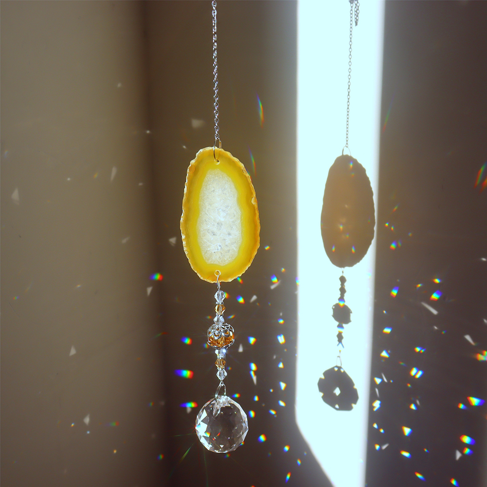 

Yellow Ball - Art Crystal Suncatcher, 501 Original
