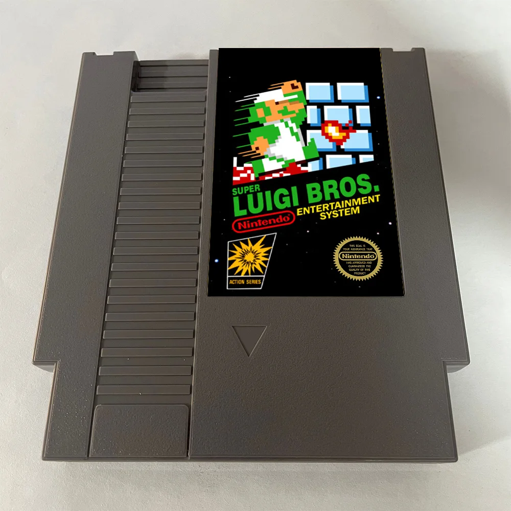 Super Luigi Bros NES For Nintendo Entertainment System Console - 8 Bit Game Cartridge