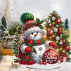 Christmas Snowman Diamond Painting Desktop Table Decor Ornaments Kit