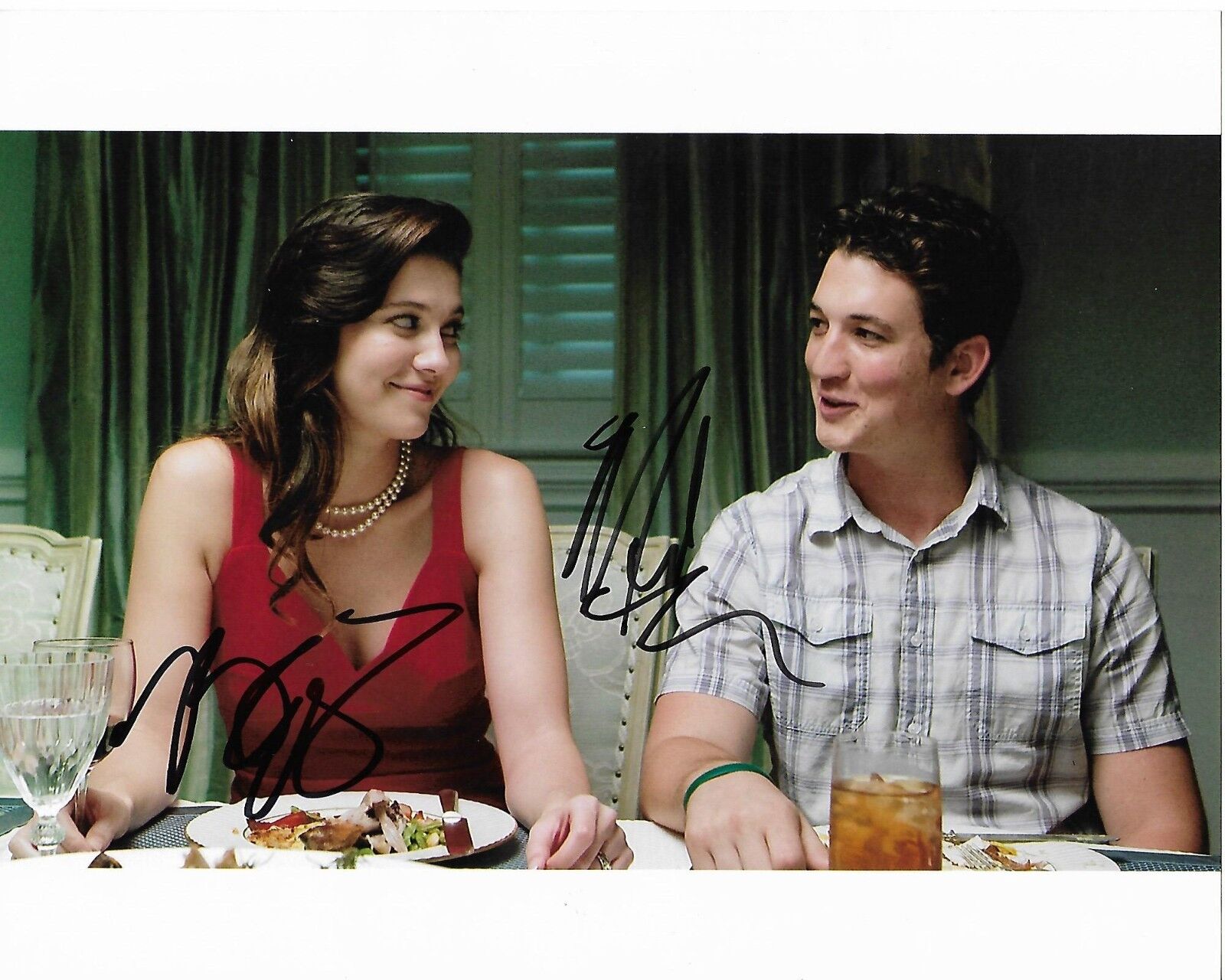 THE SPECTACULAR NOW AUTOGRAPHED Photo Poster painting SIGNED 8X10 #1 MILES TELLER MARY WINSTEAD