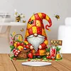 Diamond Painting Acrylic Single Sided June Gnome Ornaments Tabletop Home Office Decor