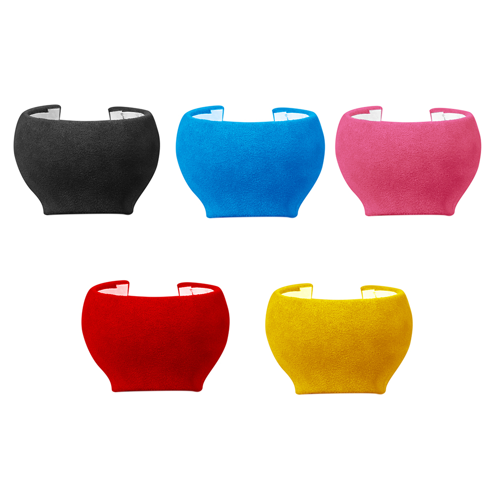 

Suede Car Gear Head Shift Knob Cover for Audi 2010-2018 Gear Head Collars, Yellow, 501 Original