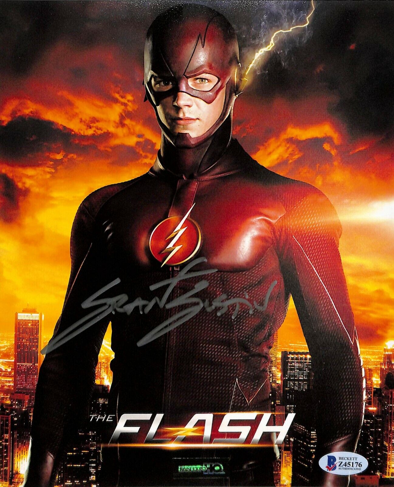 GRANT GUSTIN Signed Autographed The FLASH