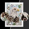 Diamond Painting-DIY Special Shaped Drill Pearl Painting Eagle(30x40cm)