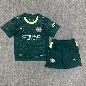 2025/2026 Manchester City Fourth Away Football Shirt 1:1 Thai Quality Kids Size