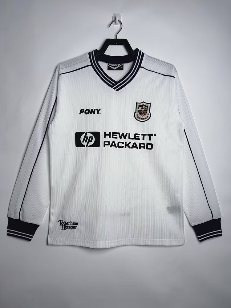 1997/99 Tottenham Hotspur Home Long Sleeve Shirt - Retro Edition