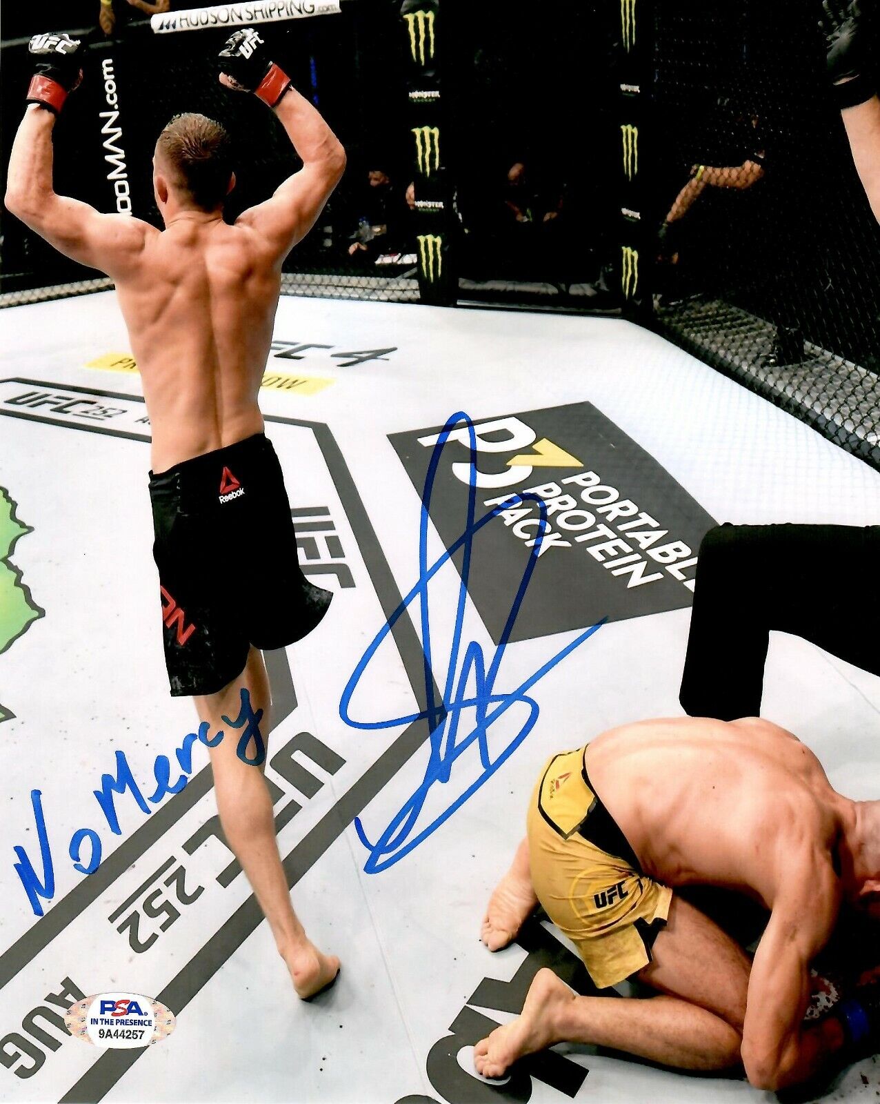 Petr Yan autographed signed inscribed 8x10 Photo Poster painting UFC PSA COA No Mercy Jose Aldo